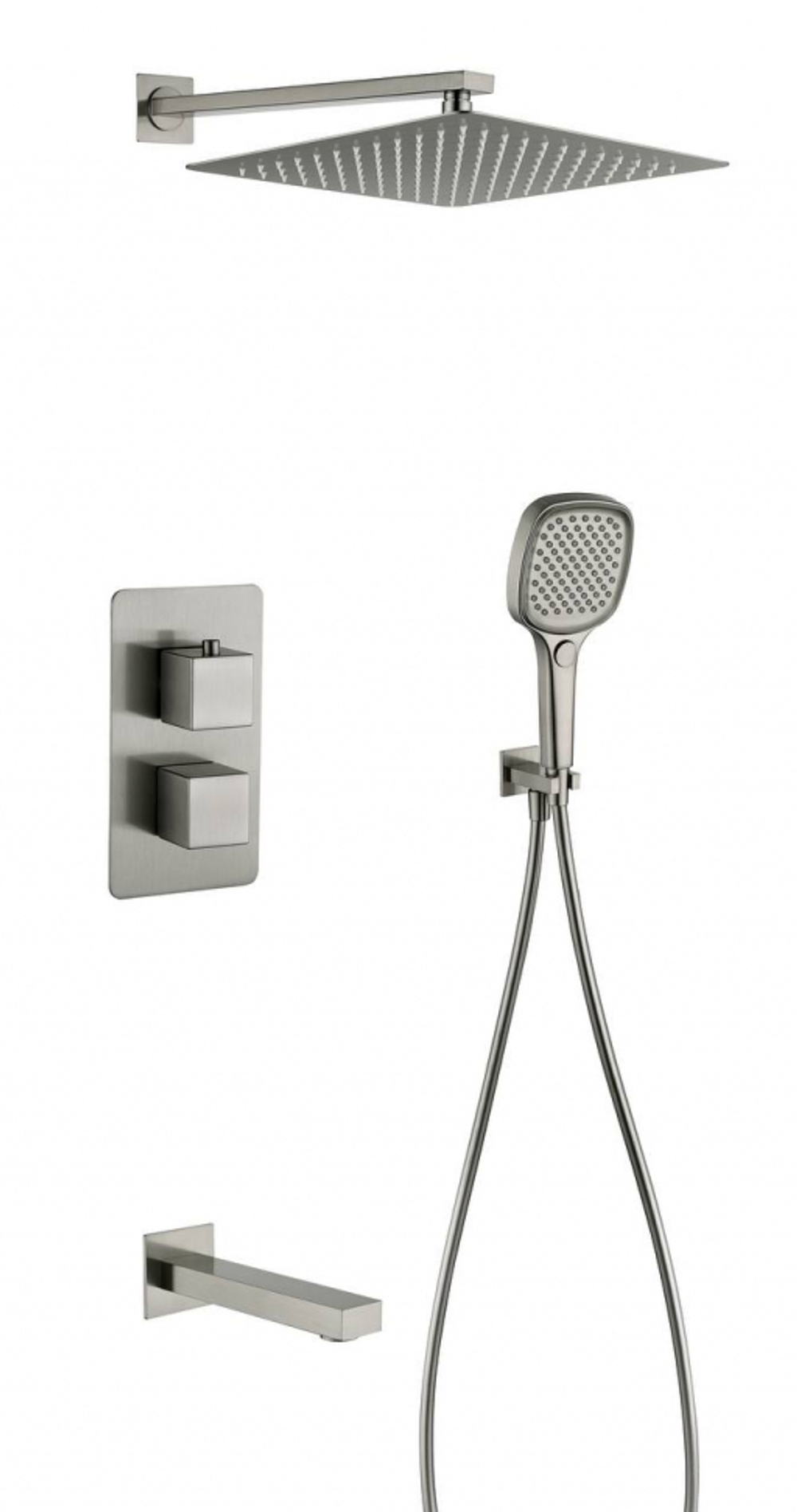 Душевая система скрытого монтажа Grocenberg GB5050NK с Термостатом Vernet (Франция)