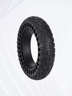Литая бескамерная покрышка 10 дюймов (10x2.5-6) для электросамоката Kugoo M4 Pro