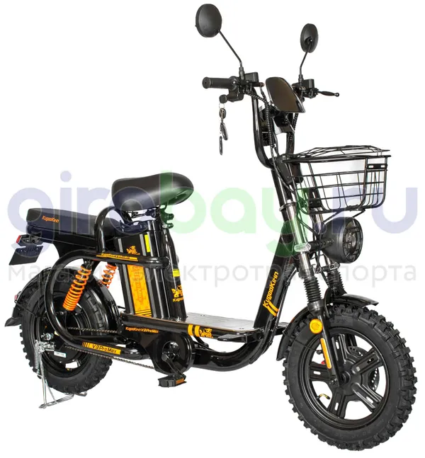 Электровелосипед Kugoo Kirin V3 PRO MAX (60V/28.6Ah) внедорожная резина фото №11