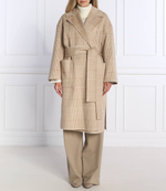 пальто coletti BOSS BLACK - бежевый(50477340)