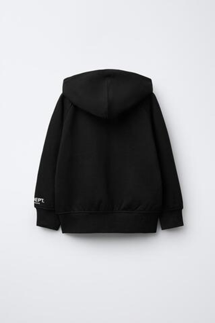 ZARA ТОЛСТОВКА НА МОЛНИИ, ЧЕРНЫЙ