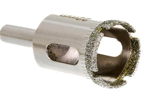 Сверло-коронка алмазное по кафелю, керамограниту, 22мм / Hardcore 152022