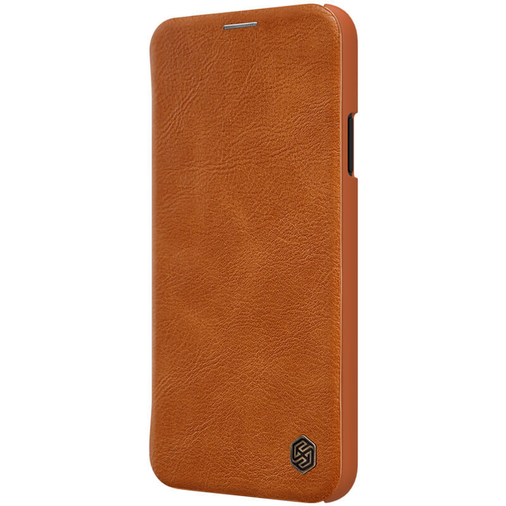 Кожаный чехол-книжка Nillkin Leather Qin для iPhone 11 Pro Max