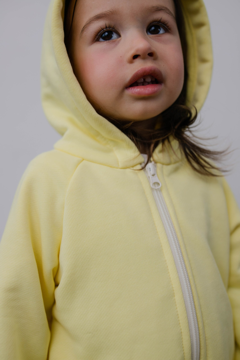 Костюм из футера петля (сливочное масло)