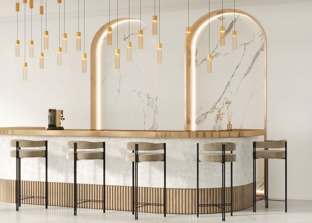 Светильник подвесной светодиодный Maytoni Imaginary MOD190PL-L5G3K