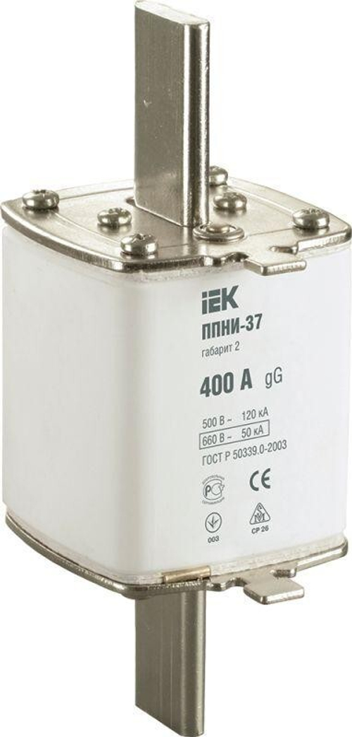 Вставка ППНИ-37 габарит 2 400А ИЭК   DPP40-400
