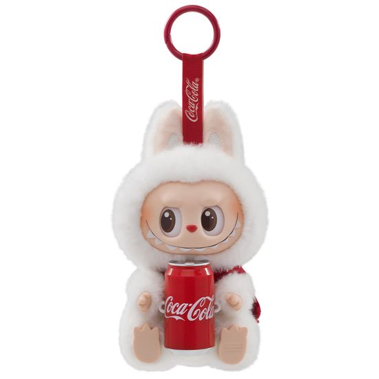 Брелок Pop Mart Labubu Лабубу COCACOLA Vinyle (The Monsters) 1 шт 04729