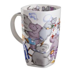 КРУЖКА LEFARD "БЕГЕМОТЫ" 650 МЛ (КОР=24ШТ.)