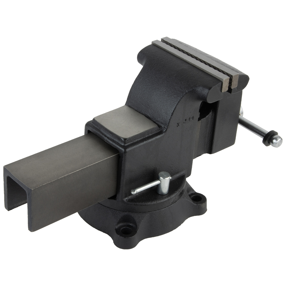 WDK-BV150 Профессиональные слесарные тиски поворотные с наковальней 150 мм