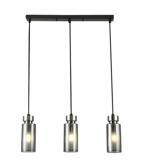 74338/3 PEARL BLACK+SAND NICKEL (2) Люстра (RL)