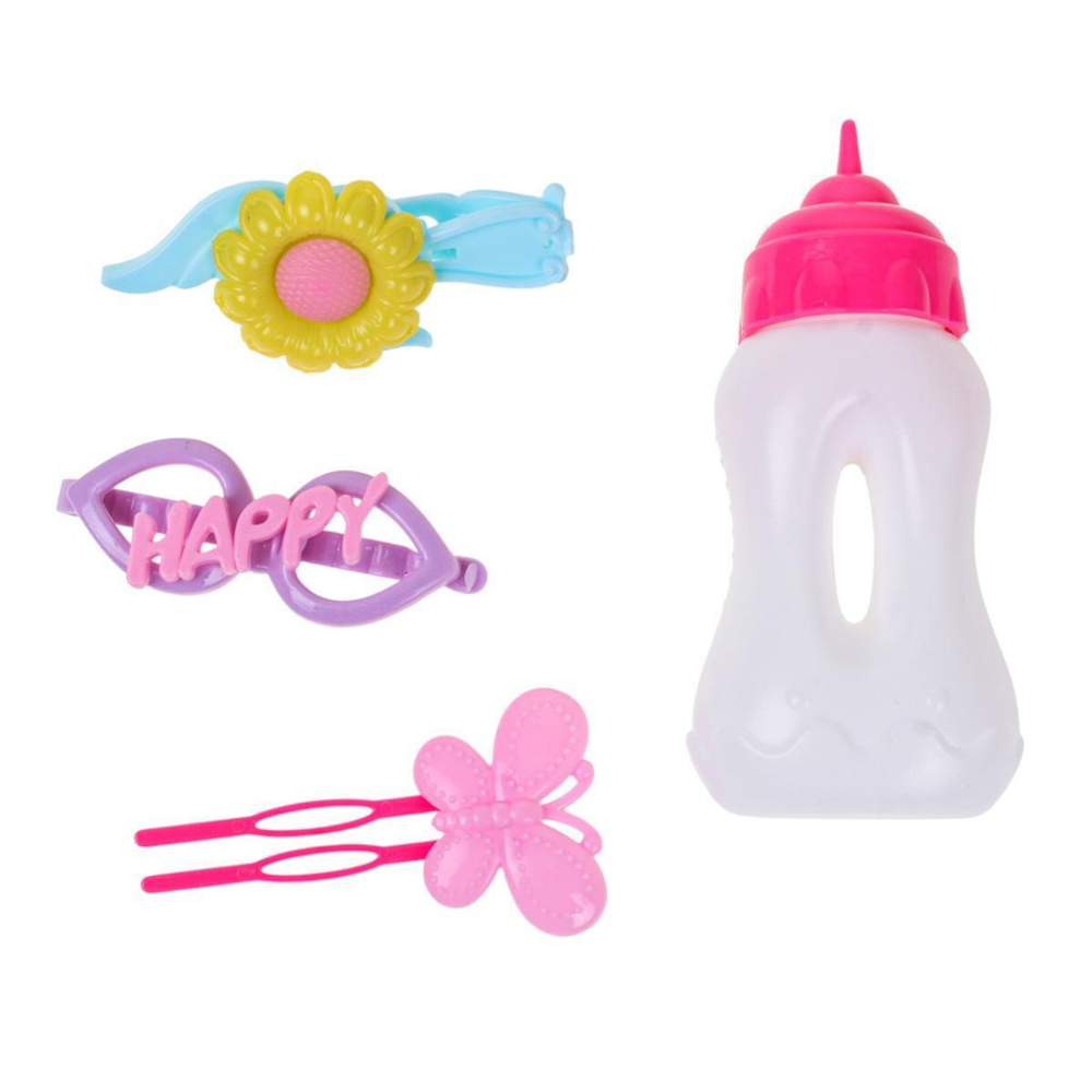 Пупс функциональный с аксесс., коробка L-8060C