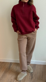 Брюки премиум утепленные, Мокко