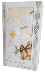 Полотенце махровое в подарочной упаковке, 100% хлопок, Китай.