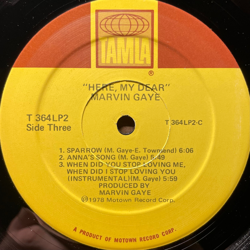Marvin Gaye ‎– Here, My Dear 2LP (США 1978г.)