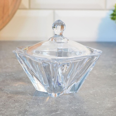 Ваза для варенья и меда d11см h11см, DM605-2