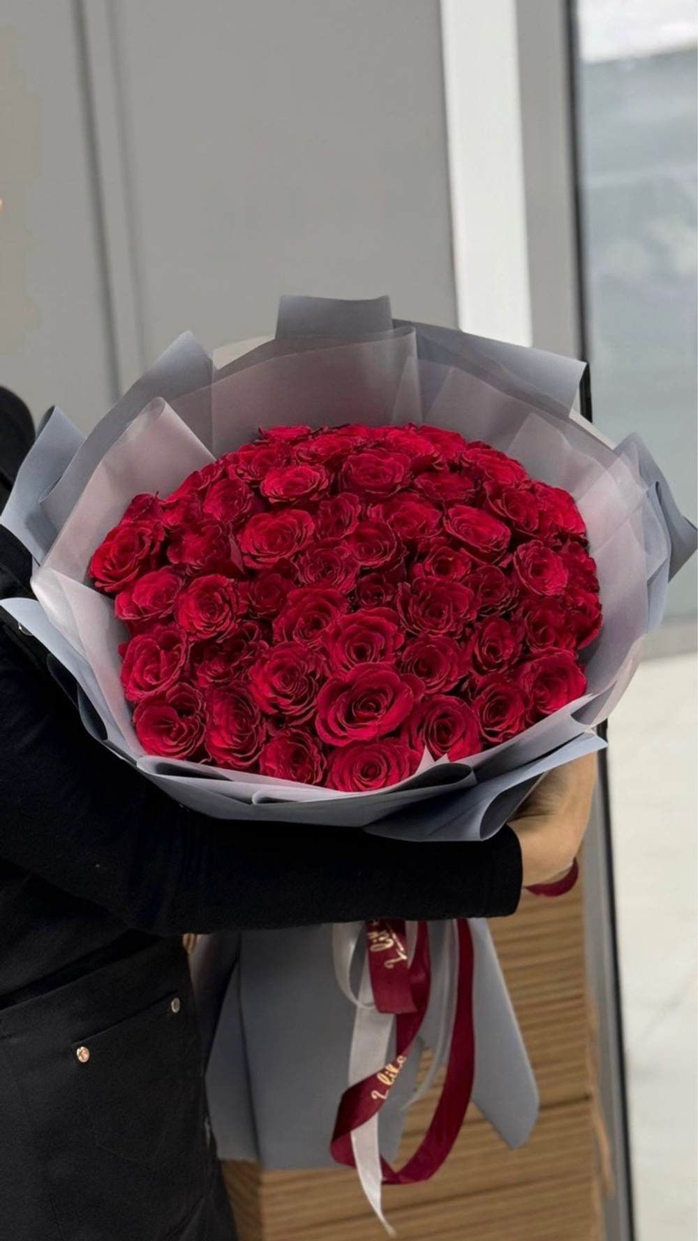 51 красная роза