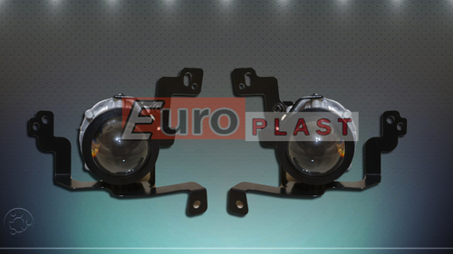 Линзованные противотуманные фары Hyundai Solaris 2