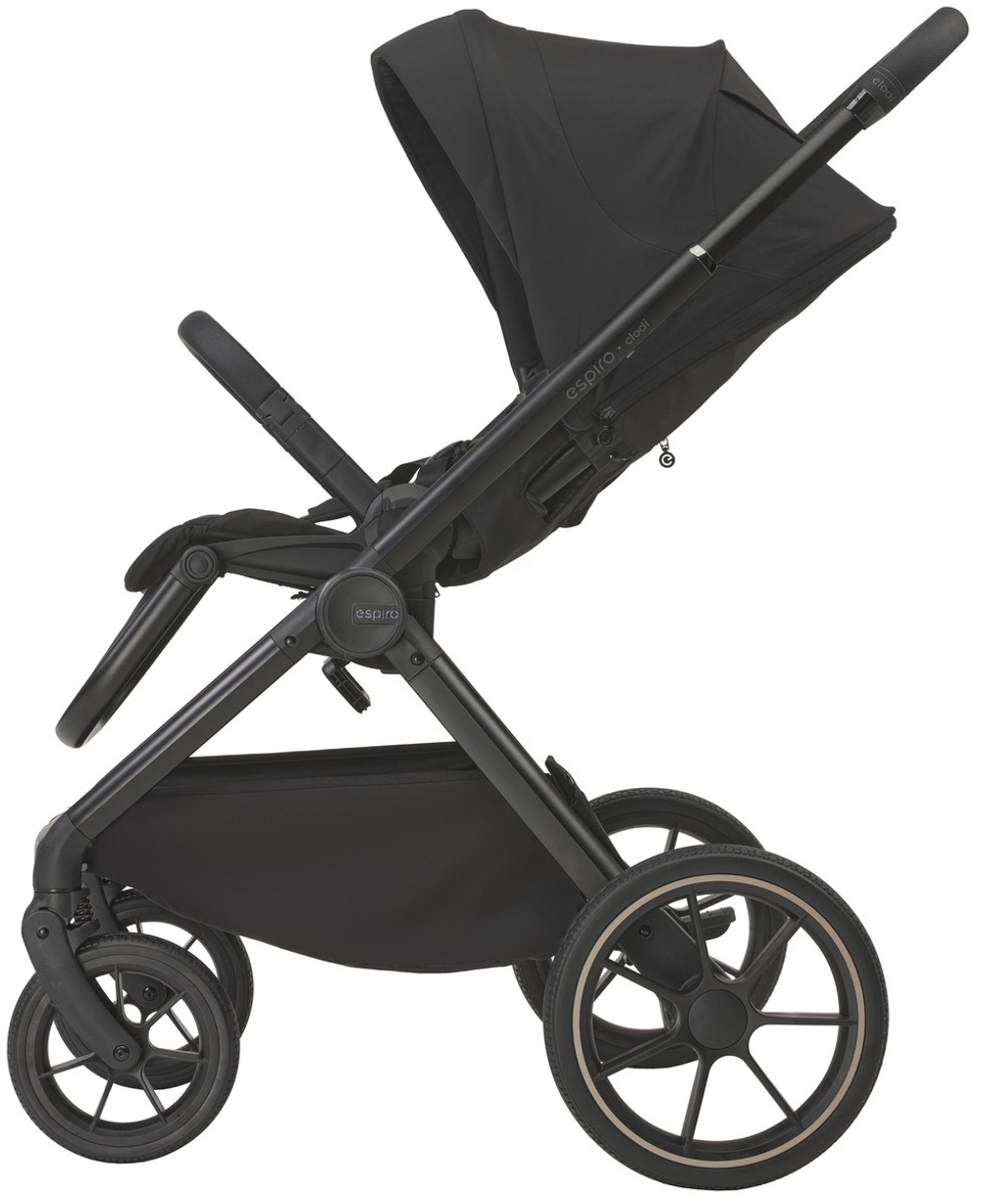 Детская коляска 2 в 1 Espiro Clodi 10 trendy black
