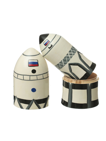 Матрешка "Ракеты" 5 мест