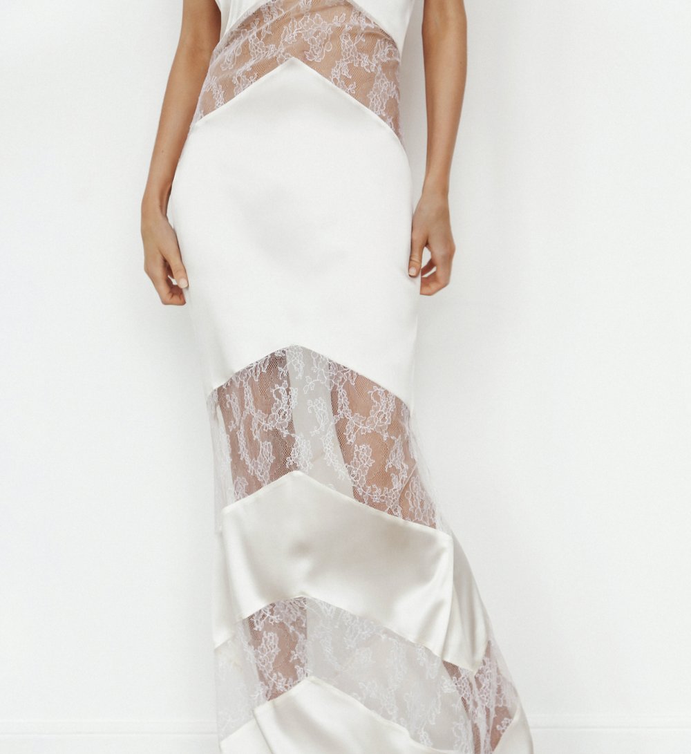 Платье из шелка SOLSTISS