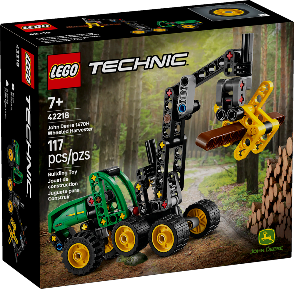 Конструктор LEGO 42218 лего Technic Колесный комбайн John Deere — 2в1, 10+