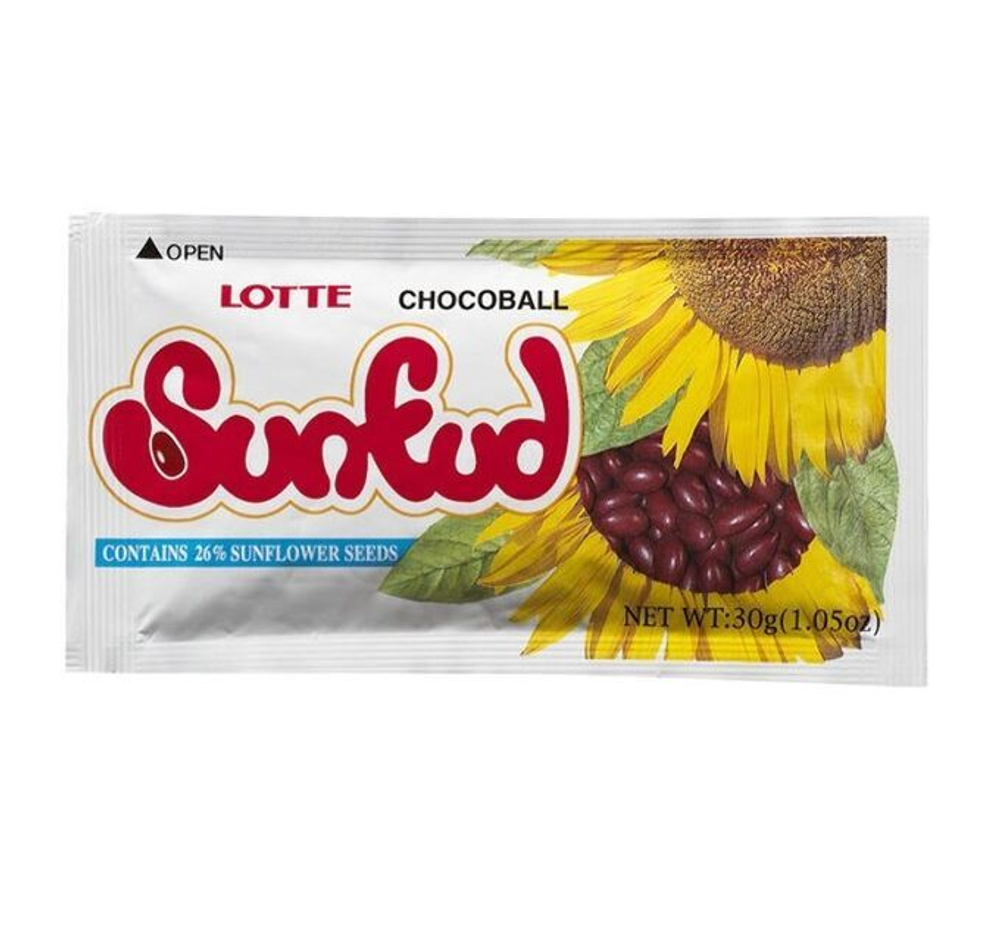 Семена подсолнечника в шоколадной глазури, Sunfud 30 гр