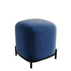 Пуфик в прихожую, синий