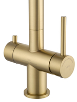 Смеситель для кухни c подключением фильтра WONZON & WOGHAND, Брашированное золото (WW-3211-BG)