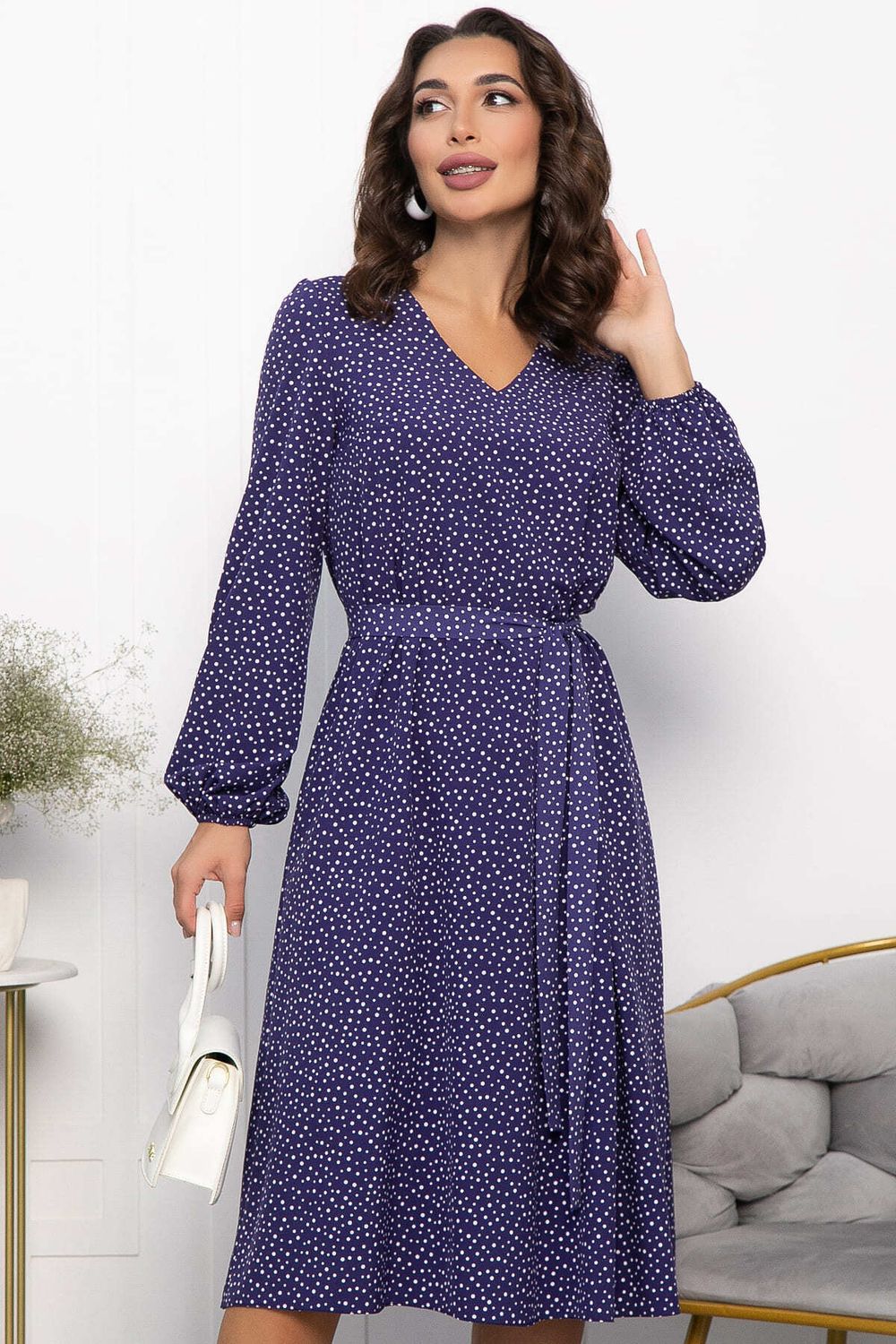 Платье Надежда (синее) П13564-19М LT Collection