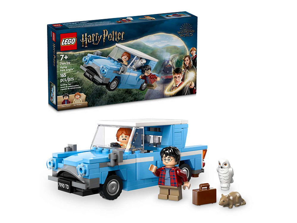 LEGO Harry Potter 76424 «Летающий Ford Anglia» — культовая машина Уизли