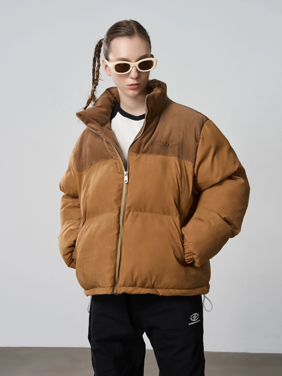 Пуховик HARSHandCRUEL Velvet Puffer Jacket