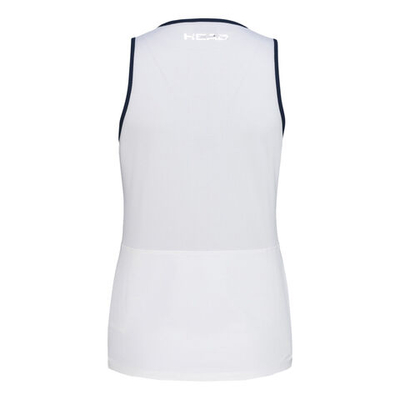 Женская теннисная майка HEAD Performance Tank Top Women - White, Blue