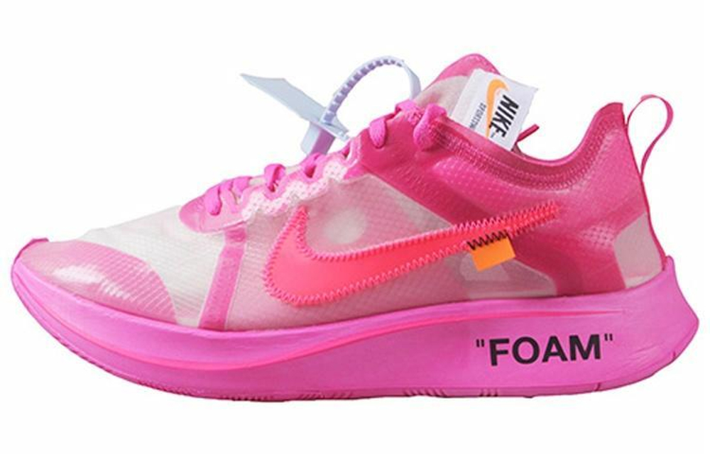 Кроссовки Off-White X Nike Zoom Fly 1 Pink The Ten