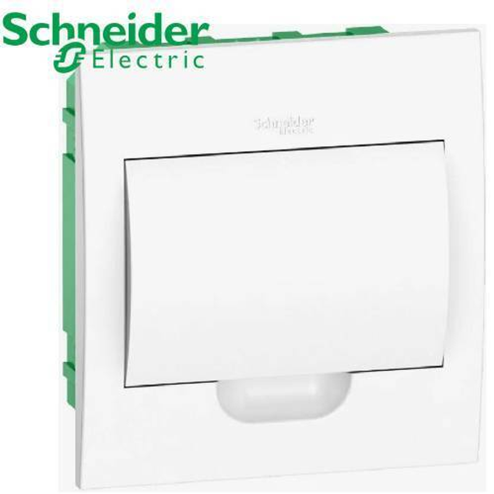 Бокс Schneider Electric 8М в нишу (белый)