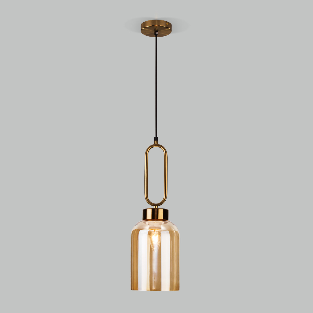 Подвесной светильник 50229/1 янтарный