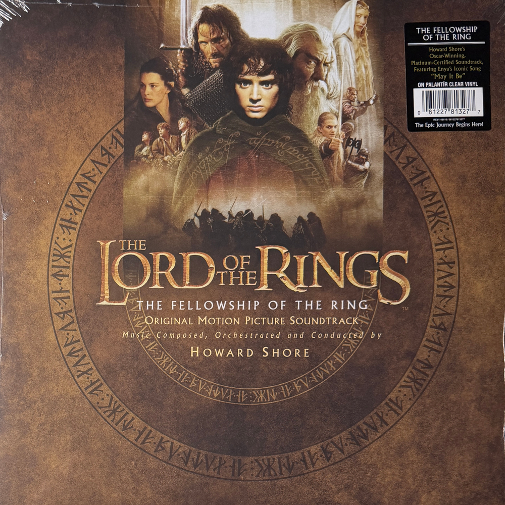 Виниловая пластинка The Lord Of The Rings: The Fellowship Of The Ring 2LP Clear