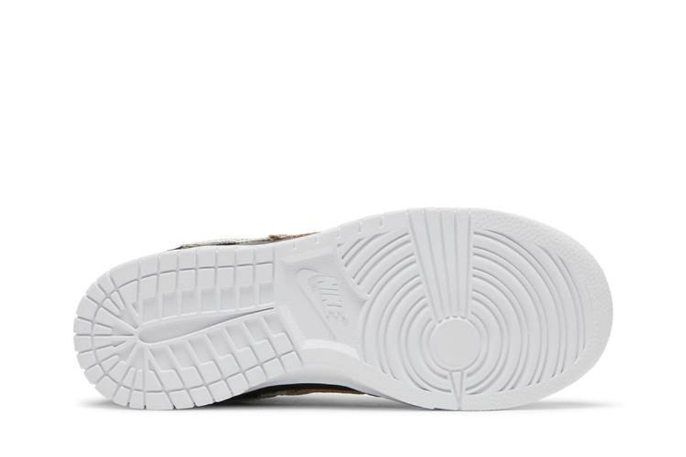 Кроссовки Nike Dunk Low Animal Print (Женская размерная сетка)