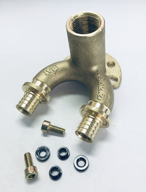 АКС. Проточный настенный угольник "VER-PRO"  (70/2шт)