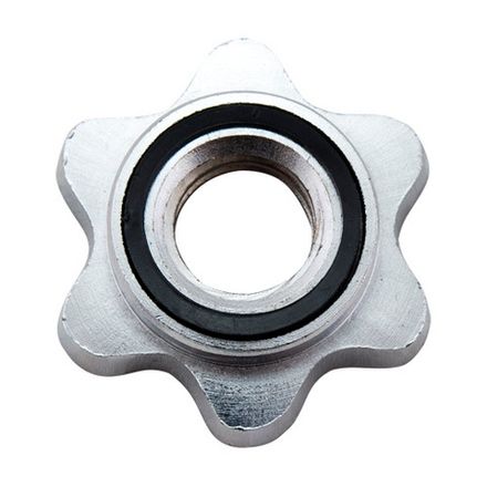 Замки-гайки TORRES, PL05055, d25 мм, 210 гр., сталь, хром, пара