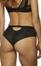 748/2-B LARA BLACK Трусы бразильяно