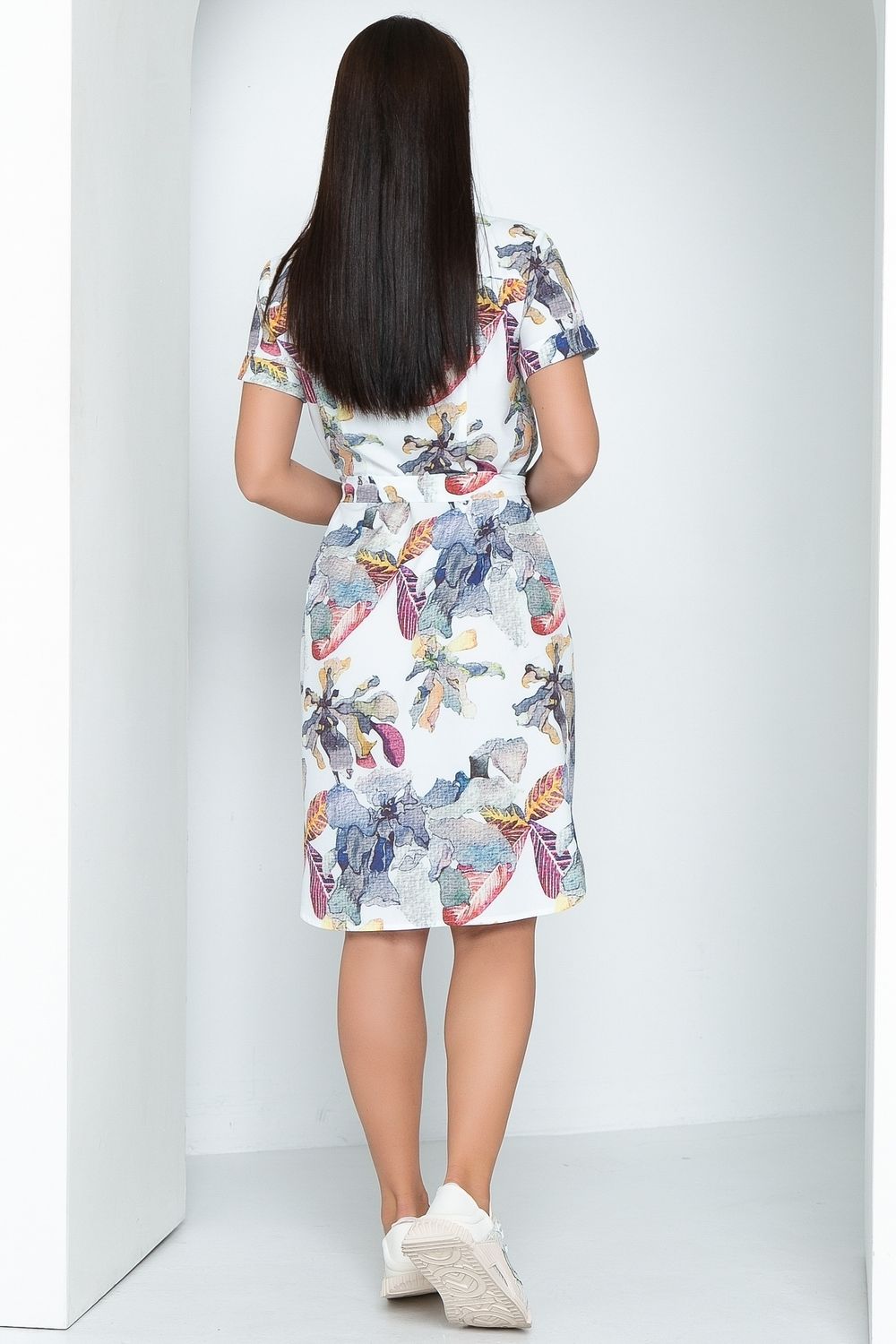 Платье-рубашка Сидни (акварель) Diolche