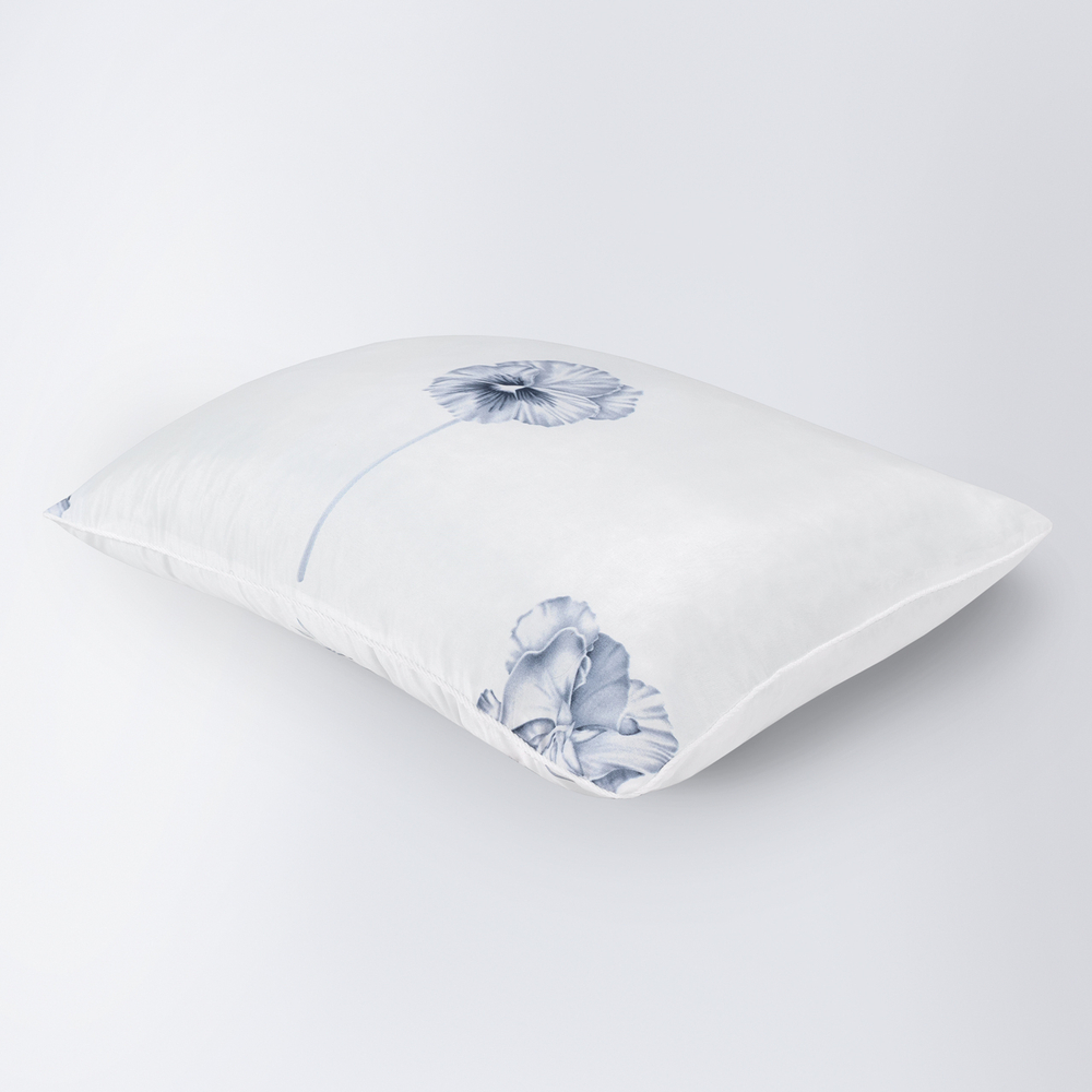 Подушка стеганая 2-х камерная "Файбер" (в ассортименте) 68х68