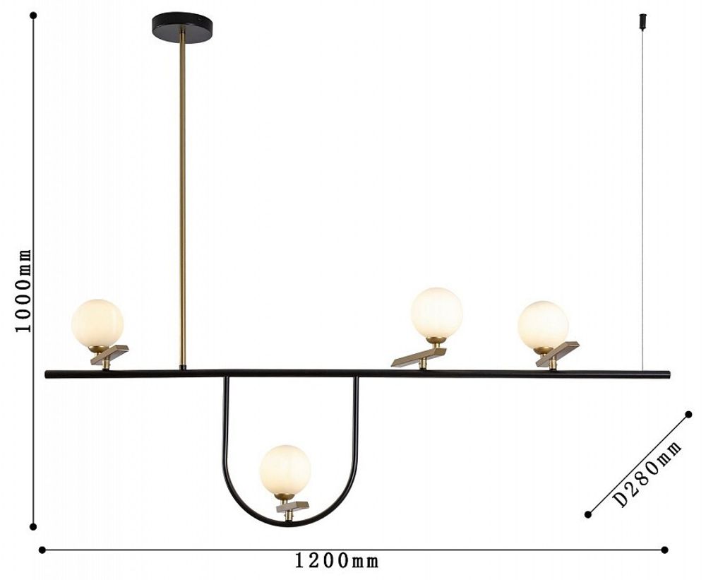 Светильник на штанге F-promo Pouli 4109-4P
