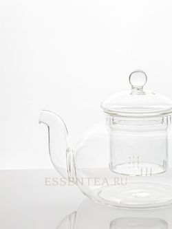 Чайник стеклянный "Танг пу" со стеклянной колбой - 1000 мл