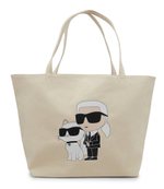 Сумка-шопер k/ikonik 2.0 k&c canv Karl Lagerfeld - бежевый(235W3987)