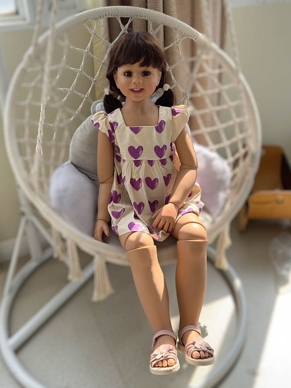 Кукла Реборн ростовая 120см в пакете (FA-438)