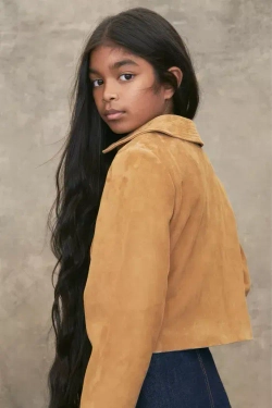 ZARA ЗАМШЕВАЯ КУРТКА - LIMITED EDITION, КОРИЧНЕВЫЙ