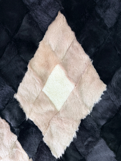 Покрывало меховое ковер из шкуры овчины