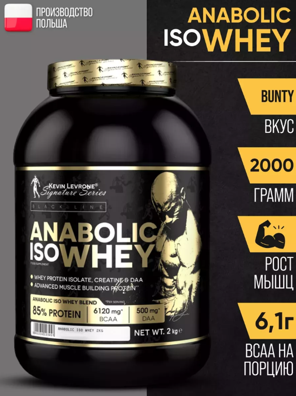 Levrone Anabolic ISO Whey