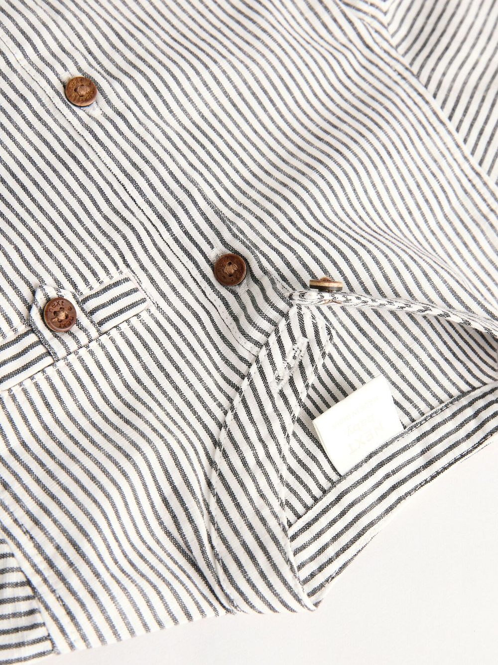 Боди с длинным рукавом для малышей Next E48-163, Серый